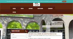 Desktop Screenshot of hcimmobilier.com
